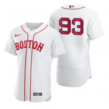 Men's Boston Red Sox Jarren Duran White 2021 Patriots' Day Authentic Jersey