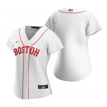 Women's Boston Red Sox White 2021 Patriots' Day Replica Jersey