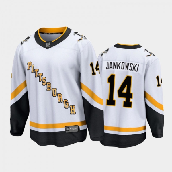 Men's Pittsburgh Penguins Mark Jankowski #14 Special Edition White 2021 Jersey