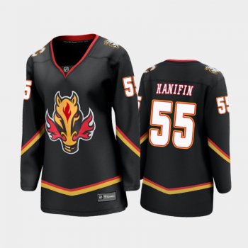 Women Calgary Flames Noah Hanifin #55 2021 Special Edition Jersey - Black