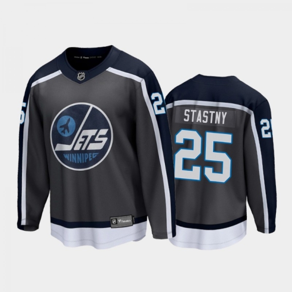 Men's Winnipeg Jets Paul Stastny #25 Special Edition Gray 2021 Jersey