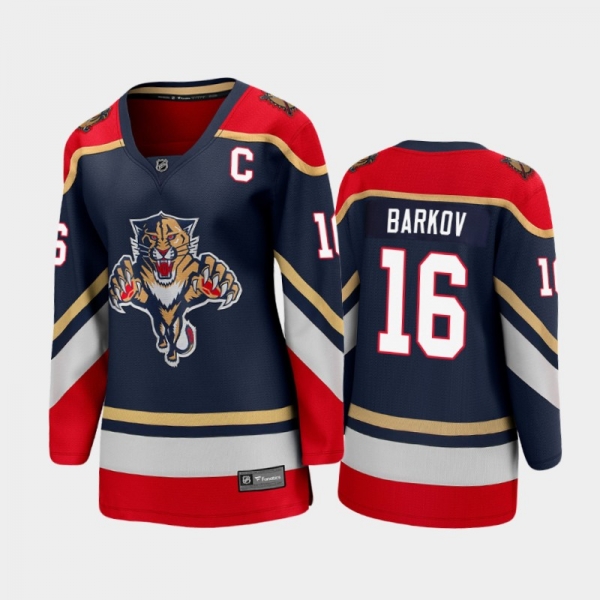 Women's 2021 Florida Panthers Aleksander Barkov #16 Special Edition Jersey - Navy