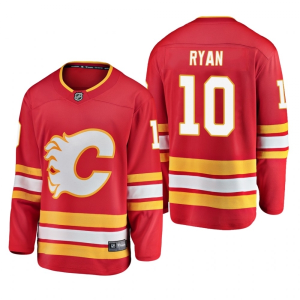 Youth Calgary Flames Derek Ryan #10 2019 Alternate Cheap Breakaway Player Jersey - Red