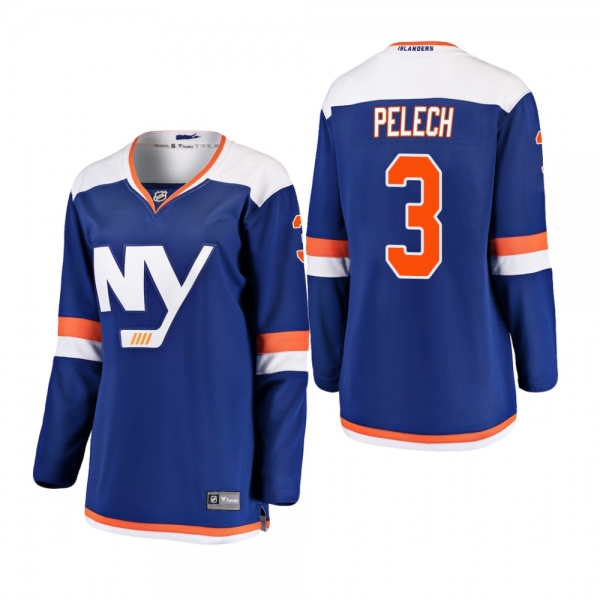 Women's Adam Pelech #3 New York Islanders 2018-19 Alternate Fanatics Breakaway Blue Bargain Jersey