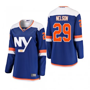 Women's Brock Nelson #29 New York Islanders 2018-19 Alternate Fanatics Breakaway Blue Bargain Jersey