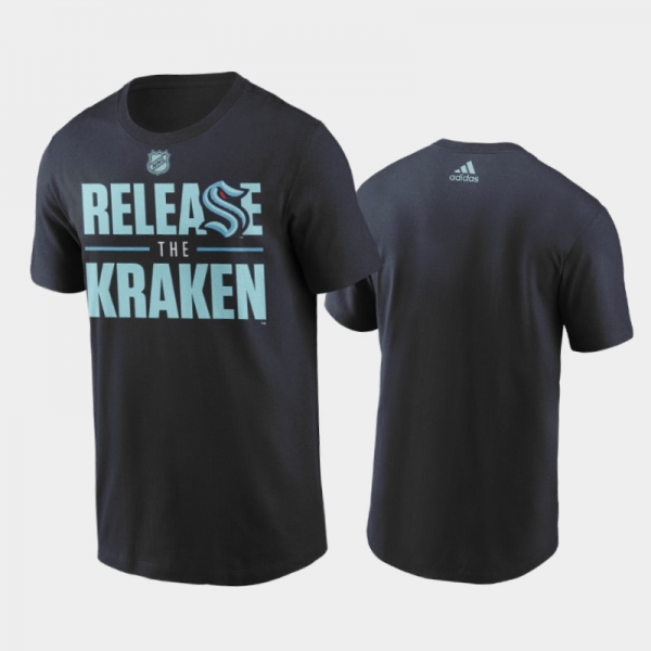 Men's Seattle Kraken Limited Edition 2021-22 Black 32nd Club T-Shirt