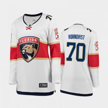 Women's 2020-21 Florida Panthers Patric Hornqvist #70 Away Breakaway Player Jersey - White