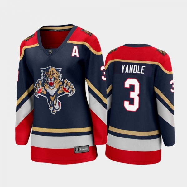 Women's 2021 Florida Panthers Keith Yandle #3 Special Edition Jersey - Navy