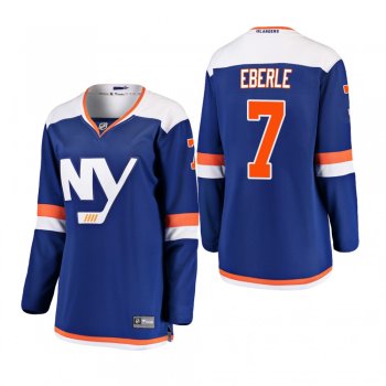 Women's Jordan Eberle #7 New York Islanders 2018-19 Alternate Fanatics Breakaway Blue Bargain Jersey