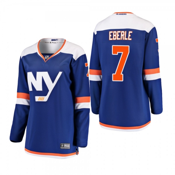 Women's Jordan Eberle #7 New York Islanders 2018-19 Alternate Fanatics Breakaway Blue Bargain Jersey