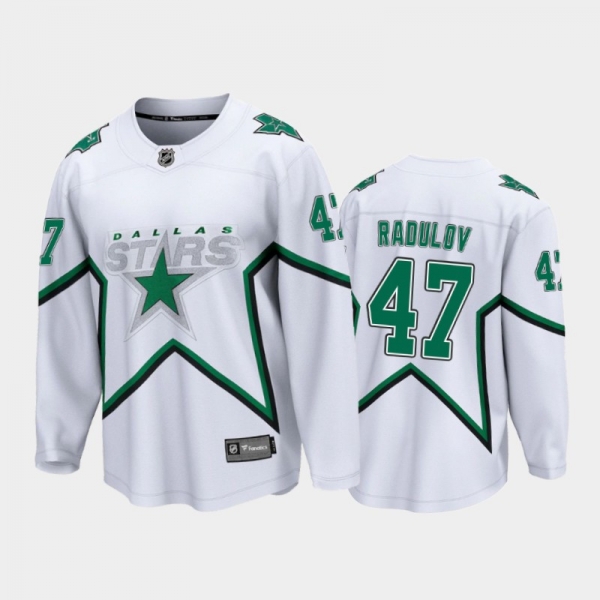 Men's Dallas Stars Alexander Radulov #47 Special Edition White 2021 Jersey