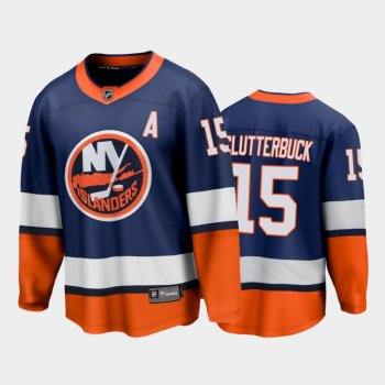 Men's New York Islanders cal clutterbuck #15 Special Edition Navy 2021 Jersey