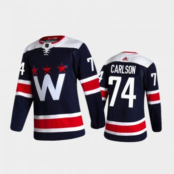 Men's Washington Capitals John Carlson #74 Alternate Navy 2020-21 Authentic Jersey