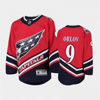 Youth Washington Capitals Dmitry Orlov #9 Special Edition 2021 Red Jersey