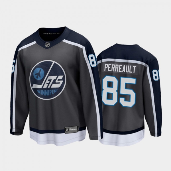 Men's Winnipeg Jets Mathieu Perreault #85 Special Edition Gray 2021 Jersey