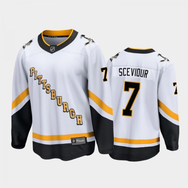 Men's Pittsburgh Penguins Colton Sceviour #7 Special Edition White 2021 Jersey