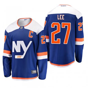 Youth New York Islanders Anders Lee #27 2019 Alternate Cheap Breakaway Player Jersey - Blue