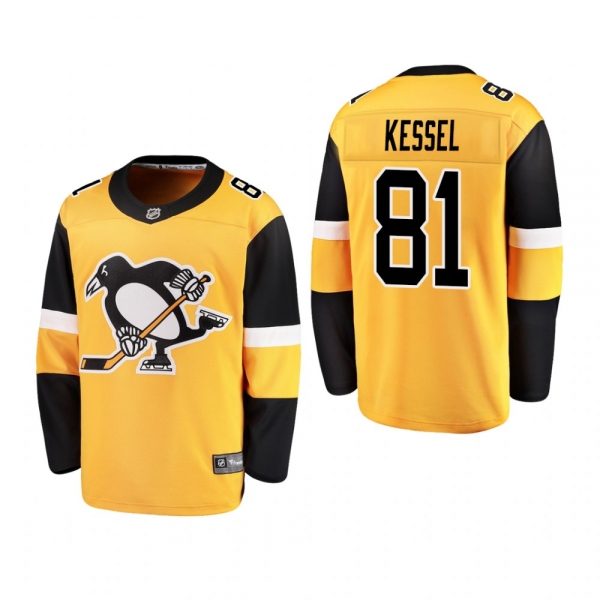 Youth Pittsburgh Penguins Phil Kessel #81 2019 Alternate Cheap Breakaway Player Jersey - gold