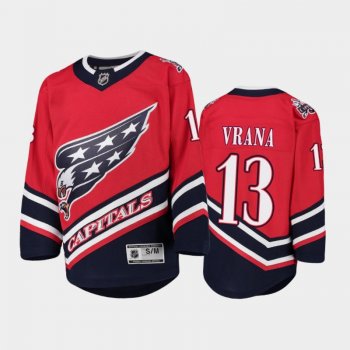 Youth Washington Capitals Jakub Vrana #13 Special Edition 2021 Red Jersey