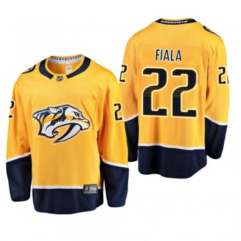 Youth Nashville Predators Kevin Fiala #22 Home Low-Priced Breakaway Player Gold Jersey