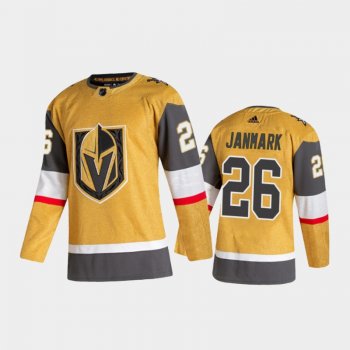 Vegas Golden Knights Mattias Janmark #26 Alternate Gold 2020-21 Authentic Jersey