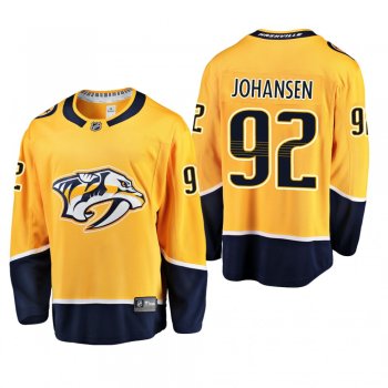 Youth Nashville Predators Ryan Johansen #92 Home Low-Priced Breakaway Player Gold Jersey