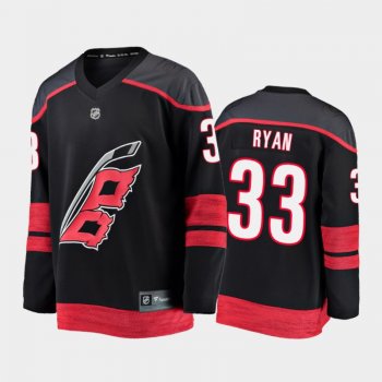 Men's Carolina Hurricanes Joakim Ryan #33 Alternate Black 2021 Jersey