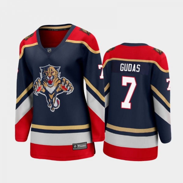 Women's 2021 Florida Panthers Radko Gudas #7 Special Edition Jersey - Navy