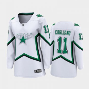 Women Dallas Stars Andrew Cogliano #11 2021 Special Edition Jersey - White