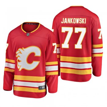 Youth Calgary Flames Mark Jankowski #77 2019 Alternate Cheap Breakaway Player Jersey - Red