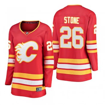 Women's Michael Stone #26 Calgary Flames 2018-19 Alternate Fanatics Breakaway Player Red Bargain Jersey