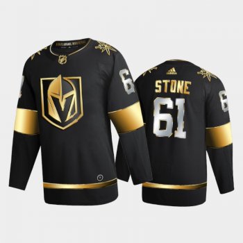 Vegas Golden Knights Mark Stone #61 2020-21 Golden Edition Black Limited Authentic Jersey