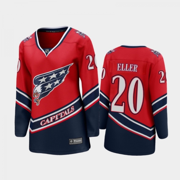 Women's 2021 Washington Capitals Lars Eller #20 Special Edition Jersey - Red