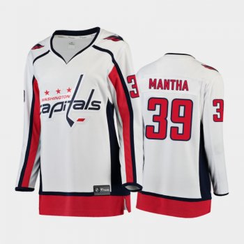 Women's 2021 Washington Capitals Anthony Mantha #39 Away Jersey - White