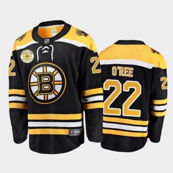 Boston Bruins Willie O'Ree #22 Home Retirement Black Jersey