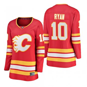 Women's Derek Ryan #10 Calgary Flames 2018-19 Alternate Fanatics Breakaway Red Bargain Jersey