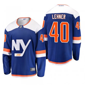 Youth New York Islanders Robin Lehner #40 2019 Alternate Cheap Breakaway Player Jersey - Blue