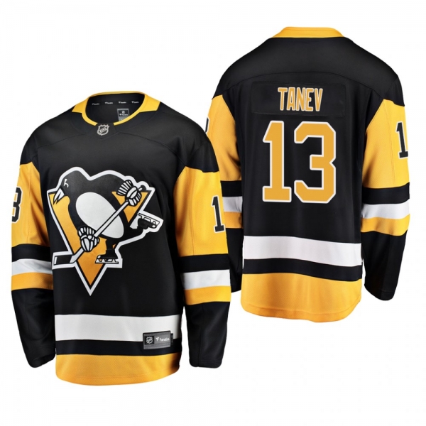 Pittsburgh Penguins Brandon Tanev #13 Home Breakaway Player Black Jersey