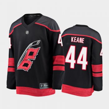 Men's Carolina Hurricanes Joey Keane #44 Alternate Black 2021 Jersey