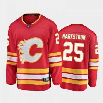 Calgary Flames Jacob Markstrom #25 Alternate Red 2020-21 Breakaway Player Jersey