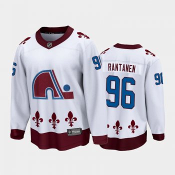 Men's Colorado Avalanche Mikko Rantanen #96 Special Edition White 2021 Breakaway Jersey