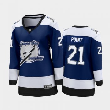 Women's 2021 Tampa Bay Lightning Brayden Point #21 Special Edition Jersey - Blue