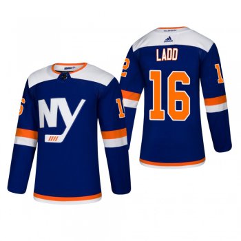 Men's New York Islanders Andrew Ladd #16 2018-19 Alternate Reasonable Authentic Jersey - Blue