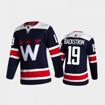 Men's Washington Capitals Nicklas Backstrom #19 Alternate Navy 2020-21 Authentic Jersey