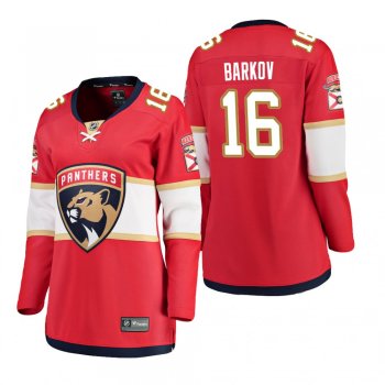 Women's Aleksander Barkov #16 Florida Panthers Home Breakaway Player Red Bargain Jersey