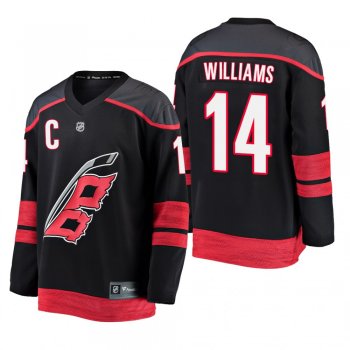 Youth Carolina Hurricanes Justin Williams #14 2019 Alternate Cheap Breakaway Player Jersey - Black