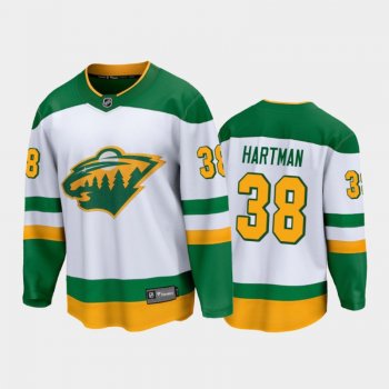 Men's Minnesota Wild Ryan Hartman #38 Special Edition White 2021 Jersey