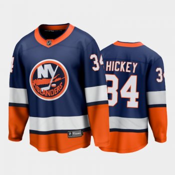 Men's New York Islanders Thomas Hickey #34 Special Edition Navy 2021 Jersey