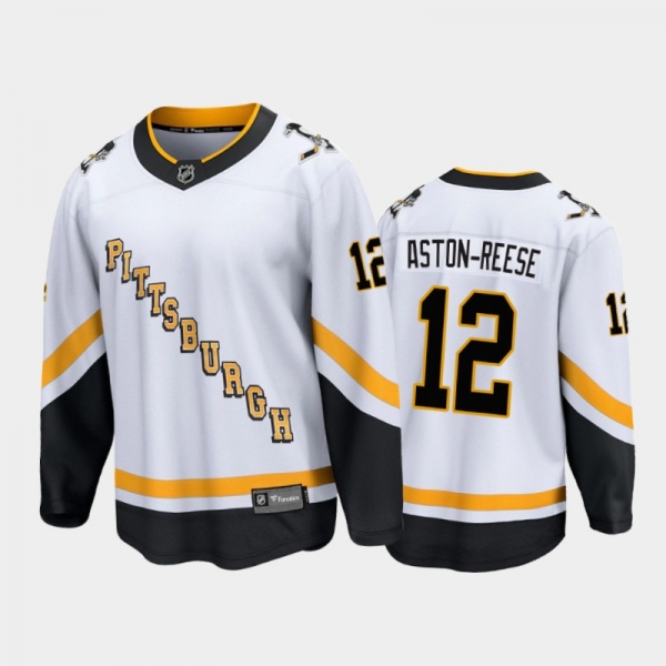 Men's Pittsburgh Penguins Zach Aston-Reese #12 Special Edition White 2021 Jersey