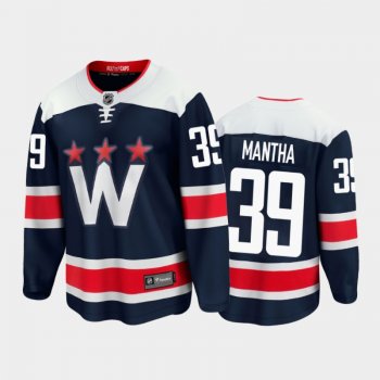 Men's Washington Capitals Anthony Mantha #39 Alternate Navy 2021 Jersey